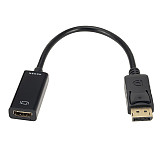 XT-XINTE DisplayPort to HDMI-compatible DP Display Port to HDMI-compatible Adapter for Lenovo Dell HP and Other Brand