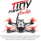 Emax Tinyhawk 2 Freestyle Bnf 2.5 Inch 2s 200mw Runcam Nano2 Fpv Racing Drone High-speed Rc Quadcopter Control Racing Drone