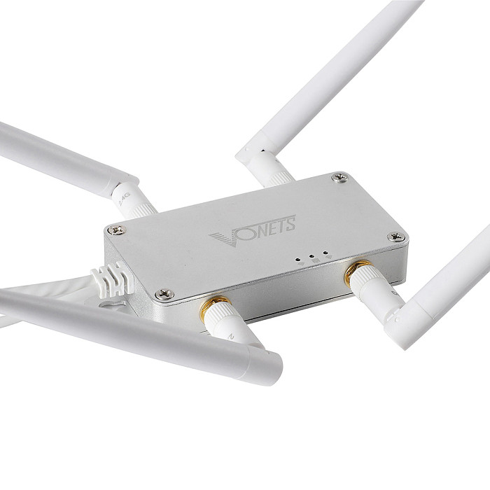 VONETS VBG1200 Industrial Dual Band 2.4Ghz/5Ghz WiFi Bridge Wireless Repeater/Router Ethernet Wifi Adapter for Network Devices