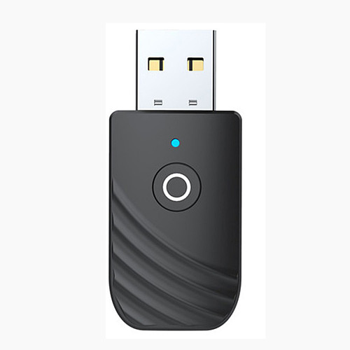 XT-XINTE 2 IN 1 Bluetooth-competiable 5.0 Audio Receiver Transmitter 3.5mm Jack AUX USB Stereo Music Mini Wireless Adapter for Car TV PC Headphones
