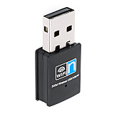 XT-XINTE 300Mbps Wi-Fi Network Adapter for PC/Desktop/Laptop RTL8192EU Chip Mini Travel USB Wifi Reciver Wireless Network Card