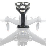 ShenStar 3D Printed Hanging Mount Bracket Sports Panoramic Camera Shock-absorbing Adapter Holder for DJI FPV Drone Accessories