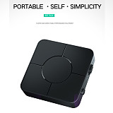 XT-XINTE Bluetooth 5.0 Transmitter Receiver Wireless Audio Adapter 3.5mm AUX Music Receiver BT5.0 Audio Receiver for Car Tablet