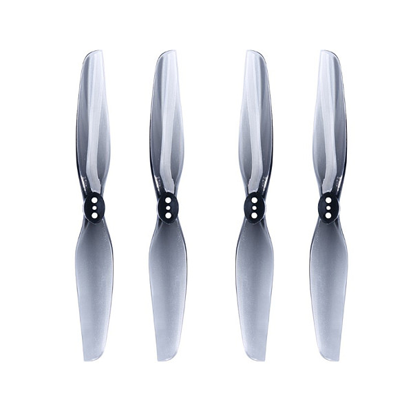2Pairs/4Pairs HQ Durable Prop 2.5 4025 Grey CW CCW Poly Carbonate Propeller 4 inch 2-blade 5mm Shaft 1.7g For RC FPV Quadcopter Drone
