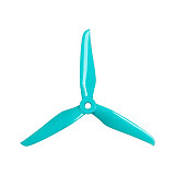 2Pairs/4Pairs DALPROP T5139.5 5inch Cyclone Propeller 5mm POPO 3-blade Prop for RC FPV Racing Drone Frame Kit