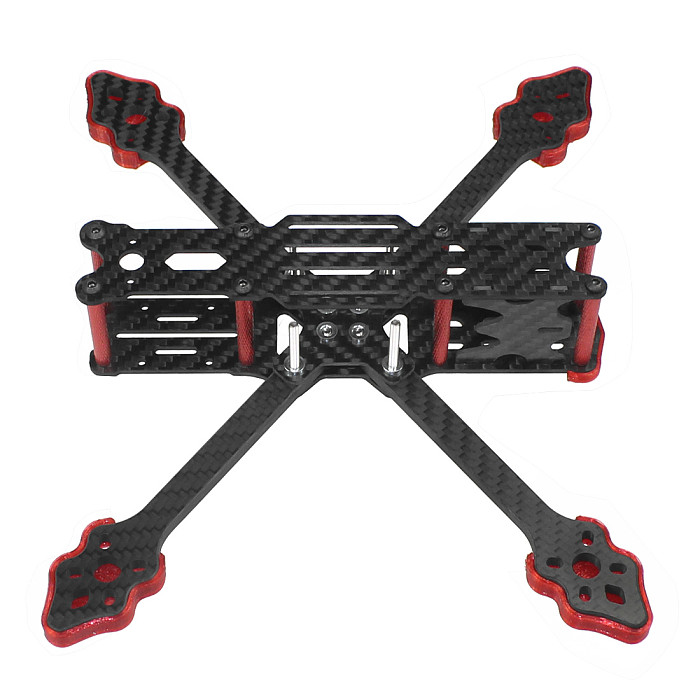 JMT Three210 V2 210mm Wheelbase Quadcopter FPV Racing Carbon Fiber Frame for 5inch Blades FPV Drone