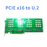 FEICHAO PCIE Riser U.2 To PCI Express3.0 X4 X8 Adapter Interface Gen3 Transfer Card Hard Drive Computer Components Expansion For Server