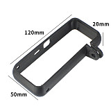 FEICHAO 3D Printed PLA Protective Frame Border Case Holder Tripod Adapter Mount Expansion for Insta 360 One X2 XR Action Camera Stand