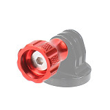 FEICHAO 1x CNC Aluminum Alloy Thumb Knob Mini Short / Long Screw with Bolt Nut for Insta360 ONE R/ GOPRO9/8/MAX Camera Accessories