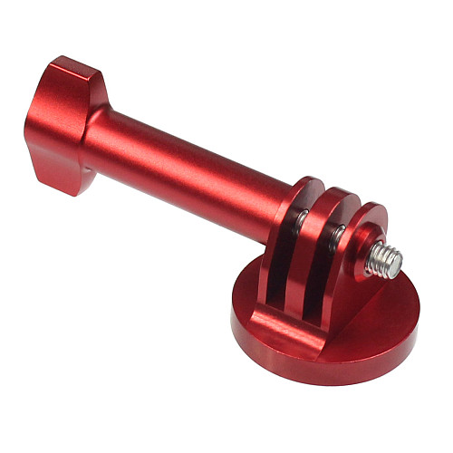 FEICHAO Aluminum Mini Tripod Mount Outdoor Sports Action Video Camera Base Adapter with M5 Screw Nut for GoPro 9 8 7 1/4  Screw Monopod