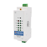 USR-DR504-G DC9-36V Din Rail Mounted Global Bands Modbus RTU to TCP RS485 to 4G LTE Industrial Cellular Modem with Sim Card Slot