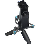 FEICHAO Handheld Gimbal Stabilizer Holder Stand Foldable Tripod with Damping Shock Absorber Mount + Phone Clamp for Osmo Pocket