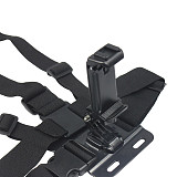 FEICHAO Adjustable Chest Mount Harness Chest Strap Belt w Phone Clip for GoPro Hero 9 8 7 6 Yi SJCAM Action Camera Accessories