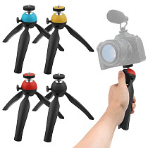 FEICHAO Portable Mini Tripod Mount Projector Bracket Holder with 1/4 Screw Selfie Stick for GoPro DSLR Camera for Smartphones