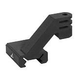 FEICHAO 3D Printed PLA Sports Camera Mount for Picatinny Rail 20MM Rail Mount Adapter for Gopro SJCAM for OSMO Action Camera