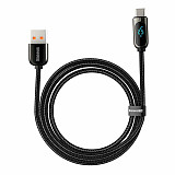 Baseus 5A USB to Type-C Charger Cable Fast Charge Voltage LED Display Data Cord New