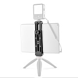 FEICHAO Universal Aluminum Alloy Tablet Phone Stand Holder Clip Adjustable Tripod Mounting Bracket For Mobile Phones Tablets Clamp