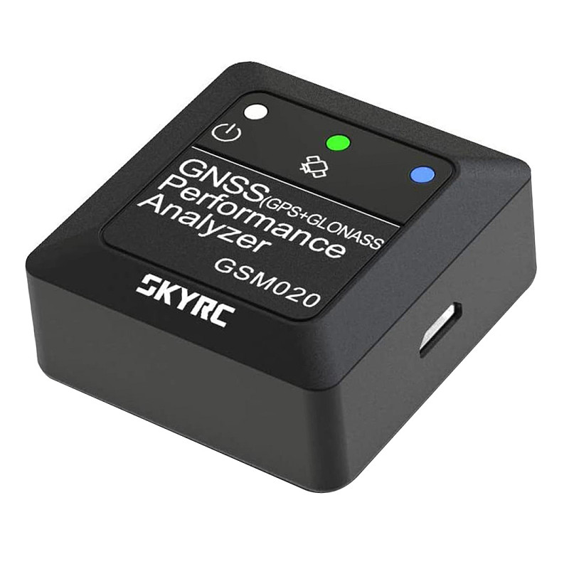SKYRC SK-500023 GPS + GLONASS Performance Analyzer GSM020 with LED indicator to analyze RC car airplane’s performance