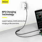 Baseus 100W USB-C Charger Cable QC4.0 Type-C Charging Lead for MacBook iPad Pro New