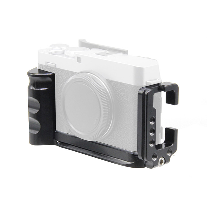 BGNING Adjustable L Plate Hand Grip for Fuji XE4 Quick Release L Vertical Board Bracket Holder for FUJIFILM X-E4 SLR Camera Accessories