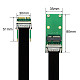 XT-XINTE 30/50/80/100cm MSATA/MiniPCIE Extension Cable Adapter Half Height Full Height Mini PCI Express Riser Card SSD Interface