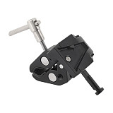 BGNING Super Crab Clamp C Clip with Handle and Universal V-Lock Mount Quick Release Adapter For DSLR SLR Camera Battery Mounting