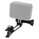 BGNing Plastic 20MM Rail Mount Holder with Adjustment Screw Pole for Picatinny Rail Mount Compatible with Insta360 ONE R/X2,GoPro 9/8/MAX, SJCAM, OSMO Action Camera