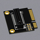 XT-XINTE MSATA TO M2SATA Adapter Board for M.2 NGFF SATA SSD Adapter Card Vertical Connector Half Size/Full Size Riser Card