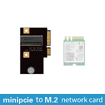 XT-XINTE Minipcie To M2 Network Card Adapter Card Notebook AX200 Upgrade for Lenovo Y510P Replacement M.2 To Mini PCIe Card