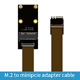 XT-XINTE 10CM 30CM Motherboard M.2 to Minipcie Network Card Transfer Cable A/E Interface for Ngff M2 Network Card Adapter Cable