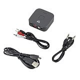 XT-XINTE BT5.0 2RCA Audio Receiver 3.5mm Music Wireless Bluetooth-Compatible Adapter with NFC for Car TV Computer Speakers