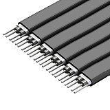 ADT-Link PCIe 4.0 x16 Riser Cable RTX3090 RX6800xt Graphics Cards ITX A4 PC Case PCI-E4.0 16x Double Reverse Extension Cable