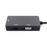 3 in 1 Mini Display Port DP Male to HDMI DVI VGA Cable Adapter Converter Support 1080P Thunderbolt for Apple Macbook Pro Dell