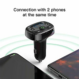 Baseus New Wireless FM Transmitter 3.4A Car USB Charger Adapter  MP3 Player  Portable