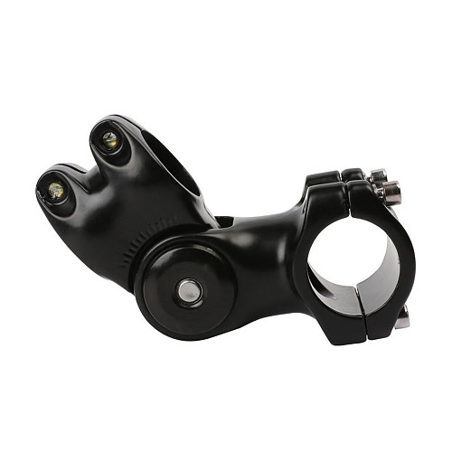 BGNING Aluminum Alloy Bicycle Mountain Bike Stem Adjustable Angle Stem for 31.8mm Handlebar for MTB Road City Bike Bicycle Part Rise Extender