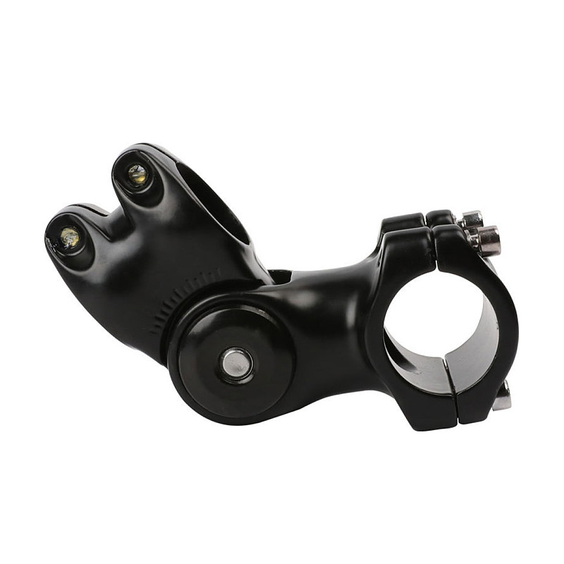 BGNING Aluminum Alloy Bicycle Mountain Bike Stem Adjustable Angle Stem for 31.8mm Handlebar for MTB Road City Bike Bicycle Part Rise Extender