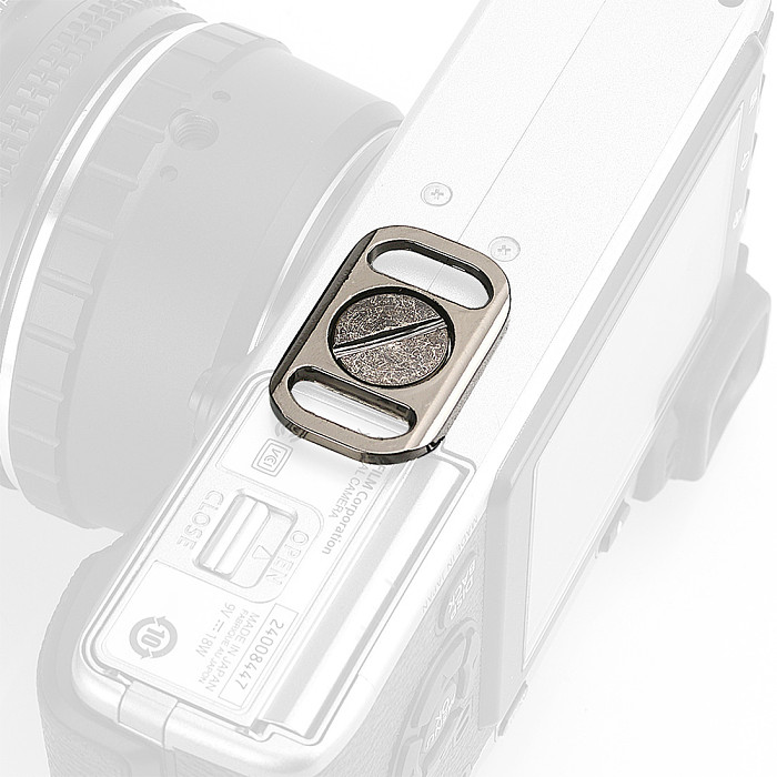 BGNing Quick Release Plate Bottom 1/4  Screw Mount Adapter SLR Camera Wristband Neck Shoulder Strap Safety Buckle Photography Accessory