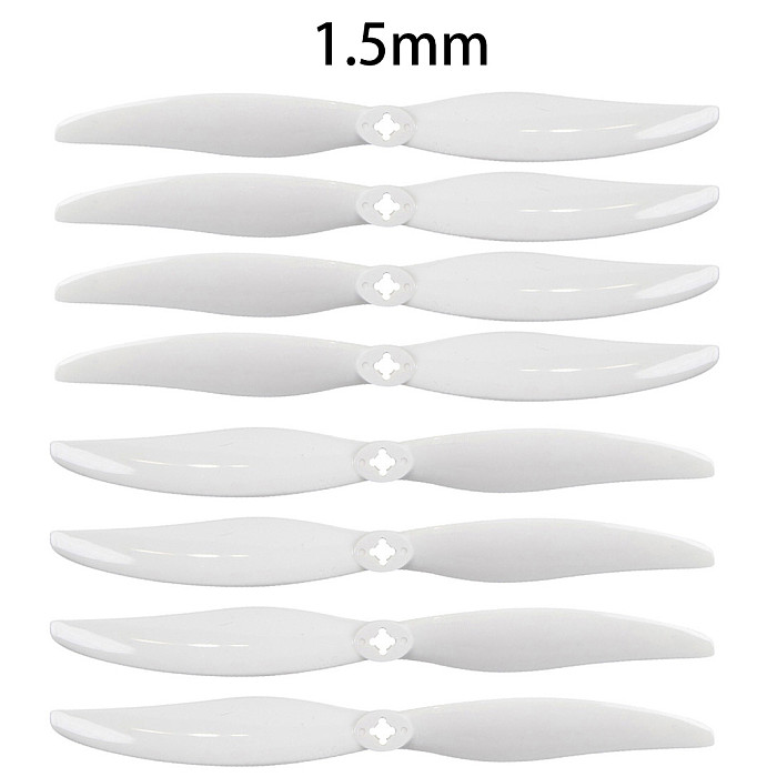 2 pairs/4 pairs GEMFAN 7035-2p 2 blades  PC material 3.5 inch propeller cw ccw 4.2g black/white For traversing machine propeller