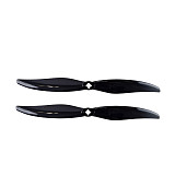 2 pairs/4 pairs GEMFAN 7035-2p 2 blades  PC material 3.5 inch propeller cw ccw 4.2g black/white For traversing machine propeller