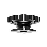 FEICHAO Universal DLSR 1/4  Tripod Mount Screw Black Mic to Flash Hot Shoe Adapter Stand for Camera Cage Monitor Photo Studio Accessory