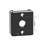 FEICHAO Universal DLSR 1/4  Tripod Mount Screw Black Mic to Flash Hot Shoe Adapter Stand for Camera Cage Monitor Photo Studio Accessory
