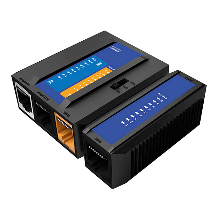 DIEWU RJ45 Cable Lan Tester Network Cable Tester RJ45 RJ11 2in1 8p/6p/4p Network/Telephone Line Tester Networking Tool Network Repair