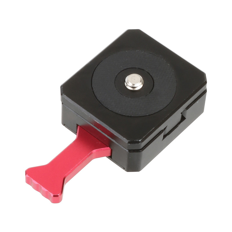 FEICHAO Multifunction Aluminum Alloy Camera Support Quick Release Plate V Mount Battery Board with 1/4 Screw for DSLR Photo Accessories