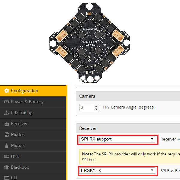 f4 1s 12a aio brushless flight controller