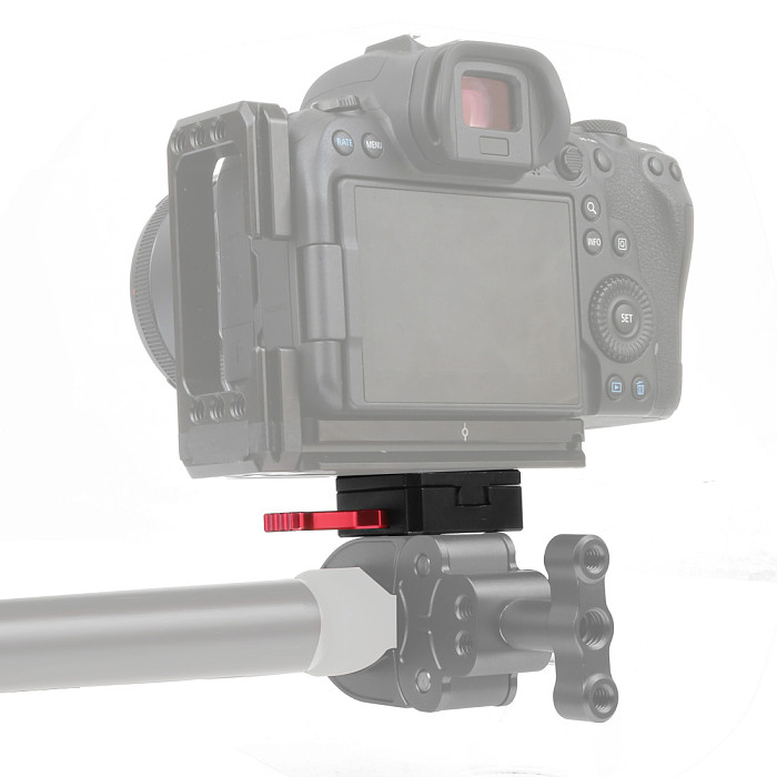 FEICHAO Multifunction Aluminum Alloy Camera Support Quick Release Plate V Mount Battery Board with 1/4 Screw for DSLR Photo Accessories