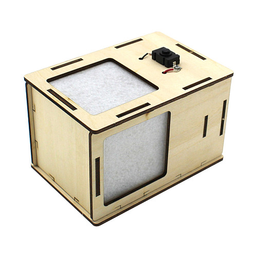FEICHAO Wood Model DIY Assembly Homemade Air Purifier Science Experiment Technology STEAM Toys For Kids Children Educational