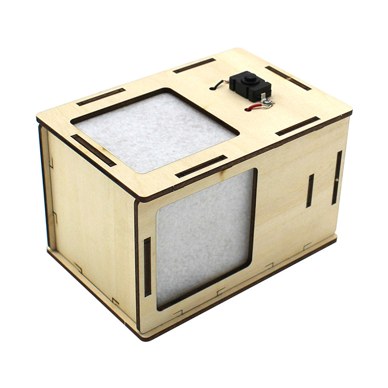 FEICHAO Wood Model DIY Assembly Homemade Air Purifier Science Experiment Technology STEAM Toys For Kids Children Educational