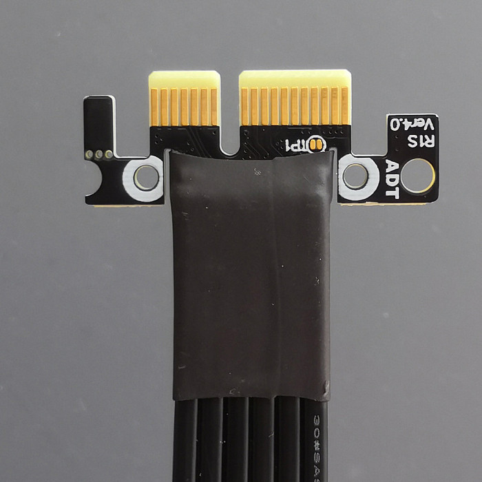 ADT-Link RTX3090 Graphics Card Extension Cable PCIe 4.0 x16 To x1 Riser Card A/N Cards Gen4 PCI-E4 Riser Cable For BTC Miner
