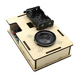 FEICHAO Wooden DIY Electric Video Recorder Toys for Children Handmade Assembled Model Building Kits Learning Education Toy