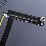 ADT-Link RTX3090 Graphics Card Extension Cable PCIe 4.0 x16 To x1 Riser Card A/N Cards Gen4 PCI-E4 Riser Cable For BTC Miner
